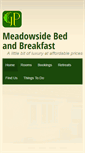 Mobile Screenshot of meadowsidebedandbreakfast.co.uk